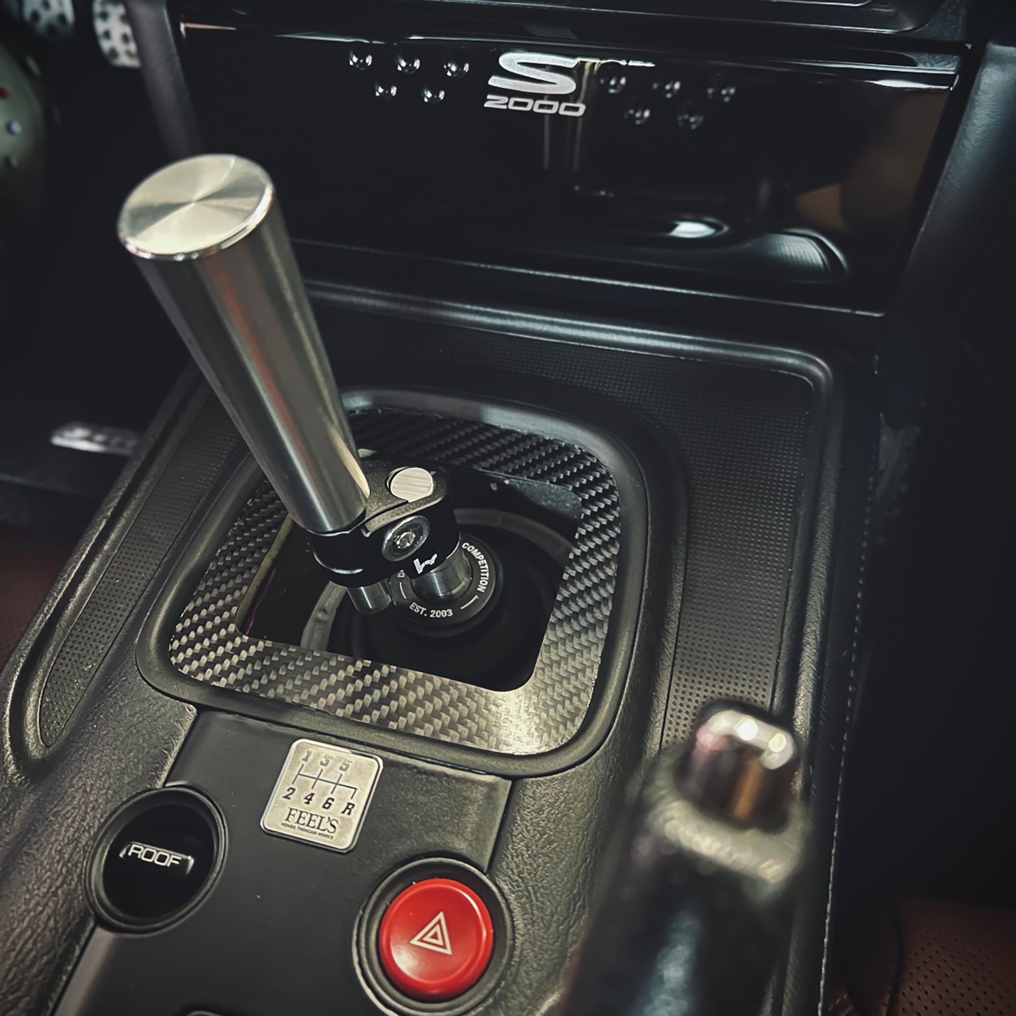 S2000 Carbon Shifter Plate